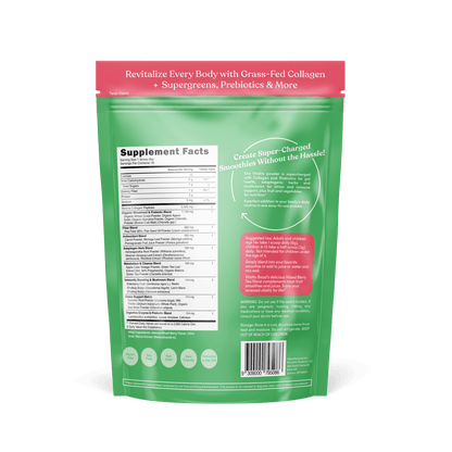 Skip Nutrition Co,,Vitality Boost Supergreens with Multi Collagen 240g Pouch