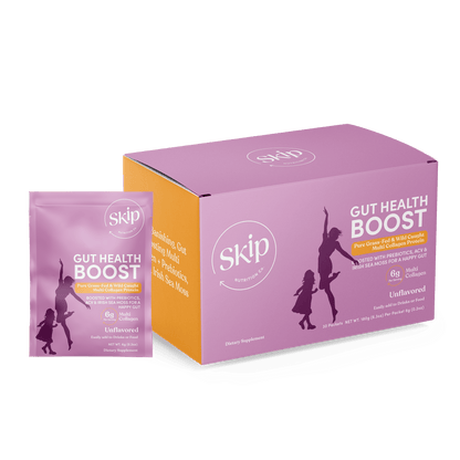 Skip Nutrition Co,,Gut Health Boost - Multi Collagen with Prebiotics &amp; more 30x 6g Sachets (Unflavored)