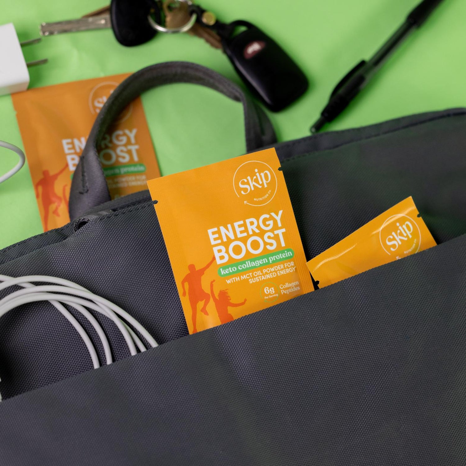 Energy Boost Keto Collagen with MCT Oil 30x 6g Sachets (Unflavored)